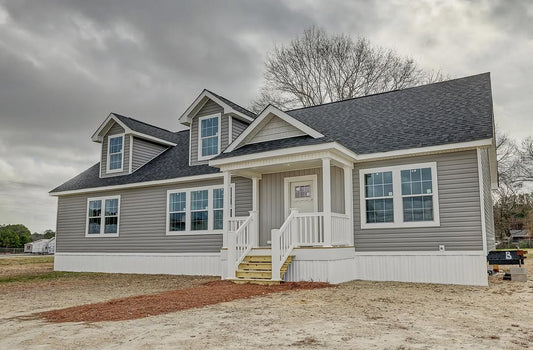 The Belvora Heritage | 1500 sqft Modern American Gabled Home