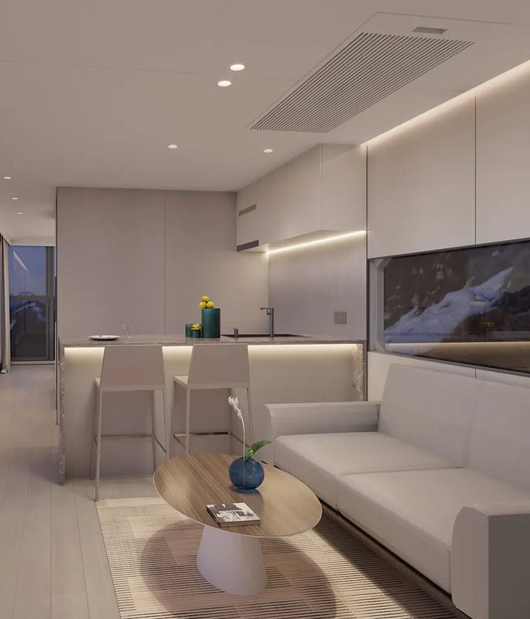 The Belvora F7 Signature | 409 Sq Ft Ultra-Luxury AI Smart Capsule Home