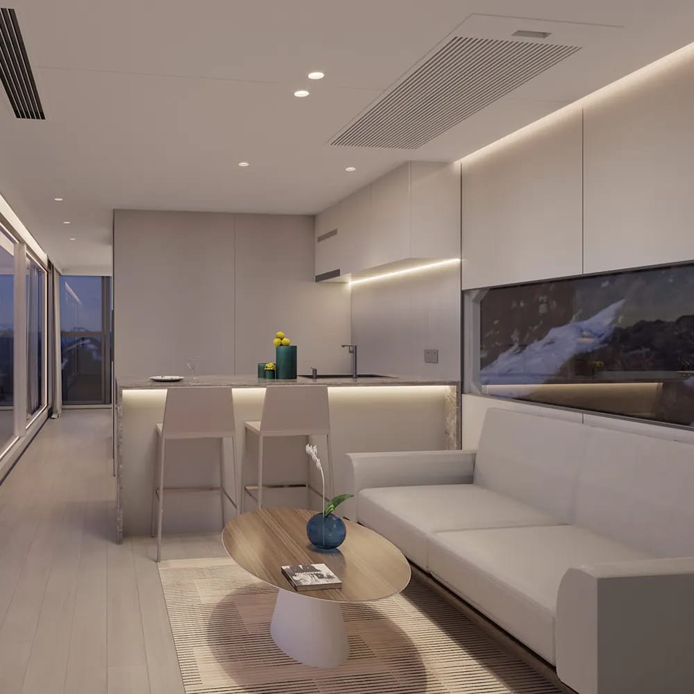 The Belvora F7 Signature | 409 Sq Ft Ultra-Luxury AI Smart Capsule Home