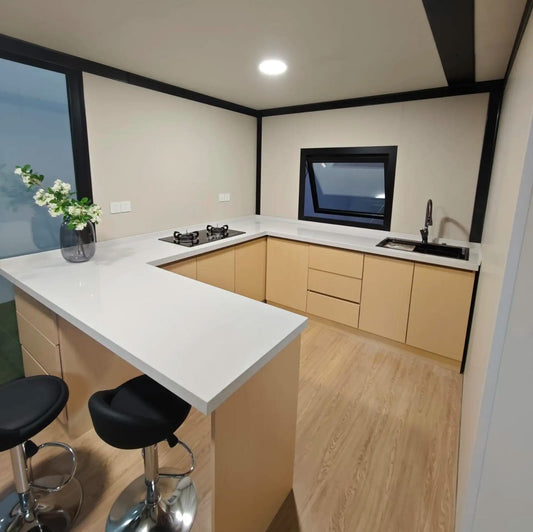The Belvora Flex 772 | 772 Sq Ft Expandable Container Home
